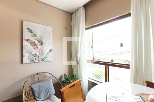 Varanda da Sala de casa à venda com 3 quartos, 160m² em Conjunto Agua Branca, Contagem