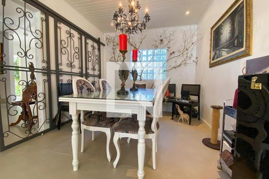 Sala de jantar de casa para alugar com 3 quartos, 600m² em Campeche, Florianópolis
