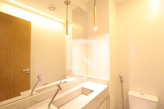 Lavabo de apartamento para alugar com 2 quartos, 86m² em Jardim Sul, Uberlândia