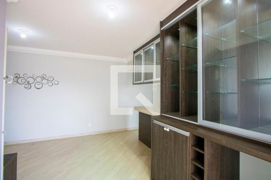 Sala de apartamento para alugar com 2 quartos, 60m² em Vila Valparaíso, Santo André