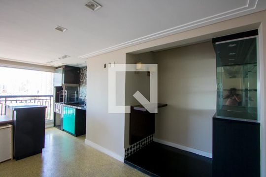 Varanda gourmet de apartamento para alugar com 3 quartos, 177m² em Campestre, Santo André