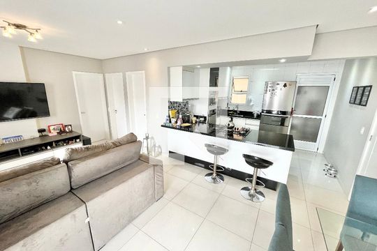 Sala de apartamento à venda com 2 quartos, 78m² em Jardim Pereira Leite, São Paulo