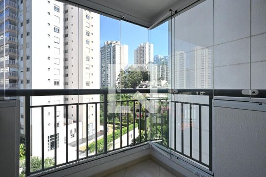 Varanda de apartamento para alugar com 2 quartos, 54m² em Vila Andrade, São Paulo