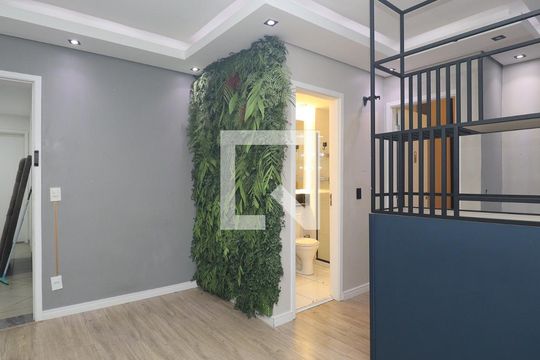 Sala  de apartamento à venda com 1 quarto, 41m² em Vila Gustavo, São Paulo