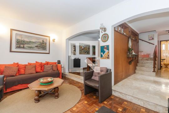 Sala de casa à venda com 3 quartos, 170m² em Campo Belo, São Paulo