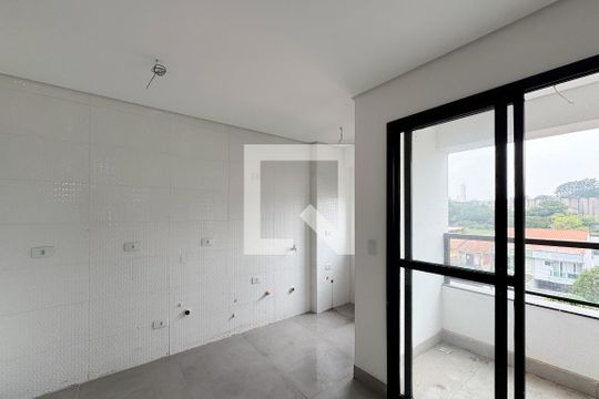 Sala de Jantar de apartamento à venda com 2 quartos, 55m² em Jardim Vera Cruz, São Bernardo do Campo