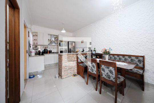 Sala/Cozinha de casa de condomínio à venda com 3 quartos, 115m² em Cidade Patriarca, São Paulo