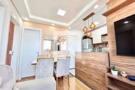 Sala/Cozinha de apartamento à venda com 2 quartos, 39m² em Vila Santa Maria, São Paulo