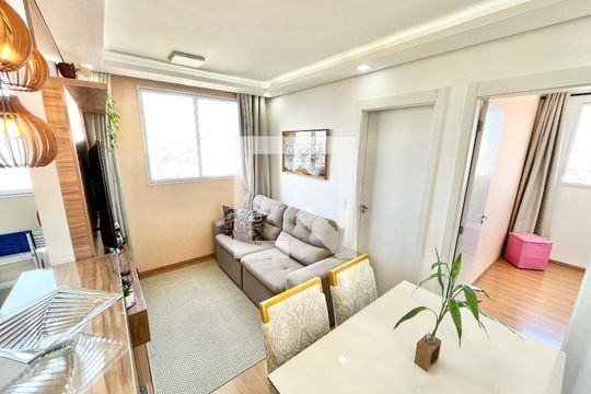 Sala/Cozinha de apartamento à venda com 2 quartos, 39m² em Vila Santa Maria, São Paulo