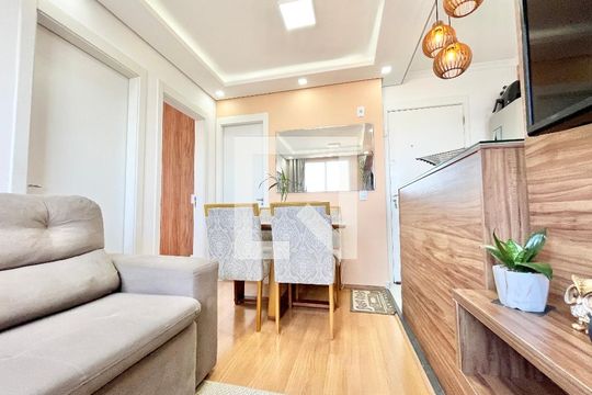 Sala/Cozinha de apartamento à venda com 2 quartos, 39m² em Vila Santa Maria, São Paulo
