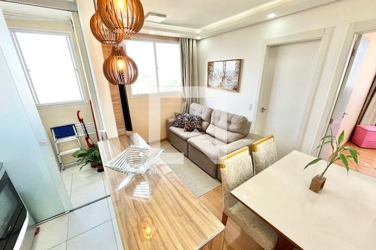 Sala/Cozinha de apartamento à venda com 2 quartos, 39m² em Vila Santa Maria, São Paulo