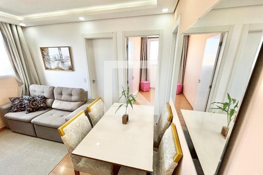 Sala/Cozinha de apartamento à venda com 2 quartos, 39m² em Vila Santa Maria, São Paulo