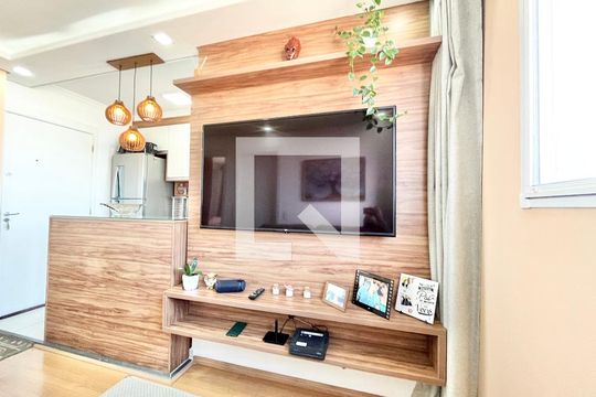 Sala/Cozinha de apartamento à venda com 2 quartos, 39m² em Vila Santa Maria, São Paulo