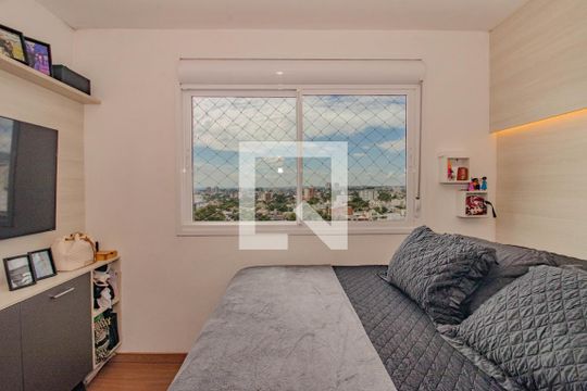 Suíte de apartamento à venda com 2 quartos, 67m² em Passo D’areia, Porto Alegre