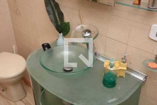 Lavabo de apartamento à venda com 3 quartos, 380m² em Parque Monte Alegre, Taboão da Serra