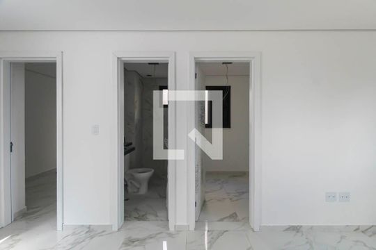 Sala/Cozinha de apartamento à venda com 2 quartos, 37m² em São Lucas, São Paulo