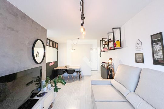 Sala de apartamento à venda com 3 quartos, 79m² em Vila Leopoldina, São Paulo