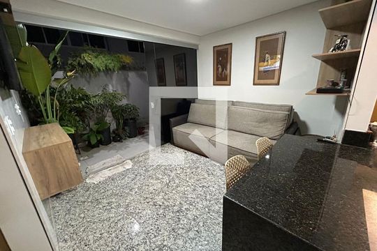 Sala de apartamento à venda com 2 quartos, 98m² em Anchieta, Belo Horizonte