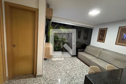 Sala de apartamento à venda com 2 quartos, 98m² em Anchieta, Belo Horizonte
