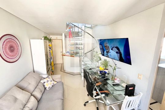Sala de apartamento à venda com 2 quartos, 49m² em Parque Mandaqui, São Paulo