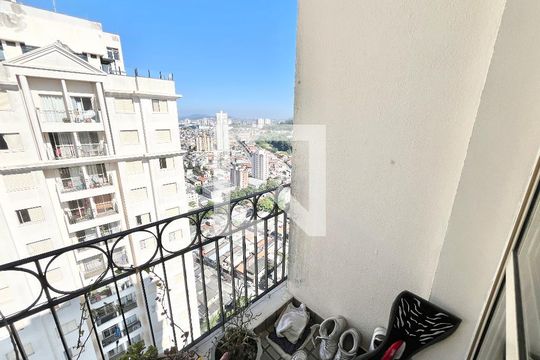 Varanda da Sala de apartamento à venda com 2 quartos, 49m² em Parque Mandaqui, São Paulo