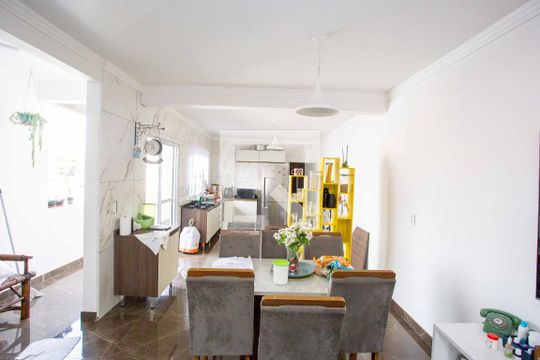 Sala de Jantar Casa 1 de casa à venda com 6 quartos, 177m² em Centro, Diadema