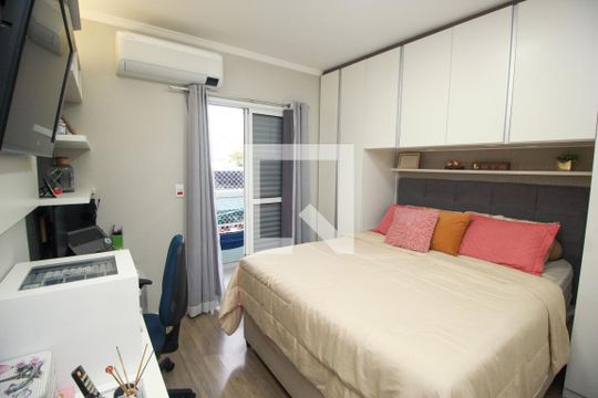 Suíte de apartamento para alugar com 3 quartos, 180m² em Jardim, Santo André