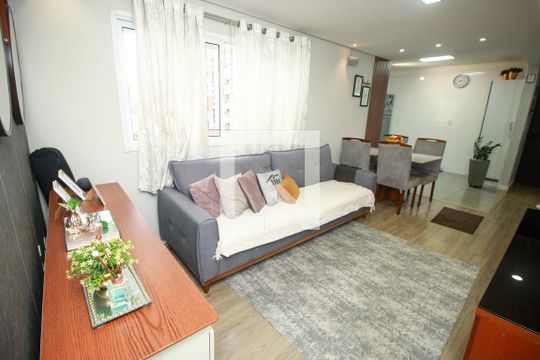 Sala de apartamento para alugar com 3 quartos, 180m² em Jardim, Santo André