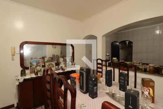 Sala de Jantar de casa à venda com 3 quartos, 250m² em Jardim Itapoan, Santo André