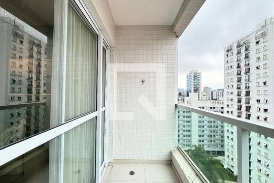 Varanda de apartamento à venda com 2 quartos, 63m² em Vila Olímpia, São Paulo