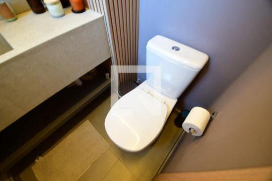 Lavabo de casa de condomínio à venda com 3 quartos, 145m² em Bosque das Palmeiras, Campinas