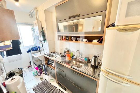 Sala/Cozinha de apartamento à venda com 2 quartos, 42m² em Vila Nova Cachoeirinha, São Paulo
