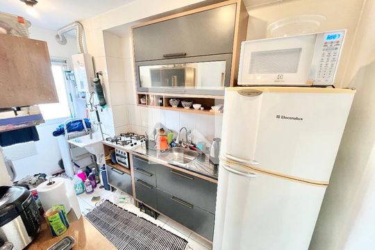 Sala/Cozinha de apartamento à venda com 2 quartos, 42m² em Vila Nova Cachoeirinha, São Paulo