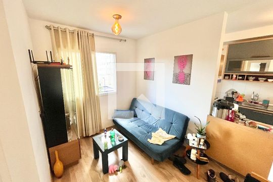 Sala/Cozinha de apartamento à venda com 2 quartos, 42m² em Vila Nova Cachoeirinha, São Paulo