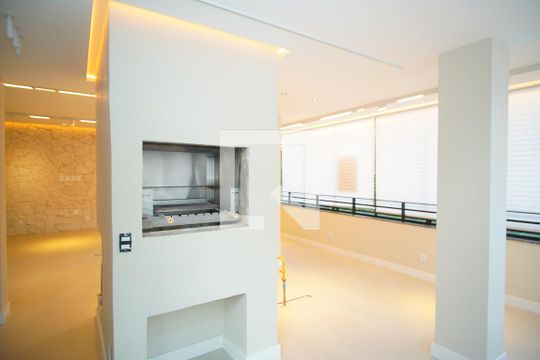 Sala - Churrasqueira de apartamento à venda com 3 quartos, 180m² em Jardim Lindóia, Porto Alegre