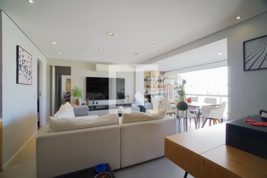 Sala  de apartamento à venda com 2 quartos, 98m² em Pinheiros, São Paulo