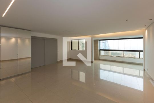 Sala de apartamento à venda com 3 quartos, 180m² em Vila da Serra, Nova Lima