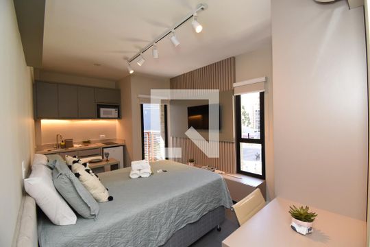 Studio de kitnet/studio para alugar com 1 quarto, 23m² em Bigorrilho, Curitiba