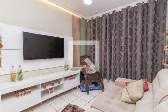 Sala de apartamento à venda com 2 quartos, 56m² em Conjunto Habitacional Padre Jose de Anchieta, São Paulo
