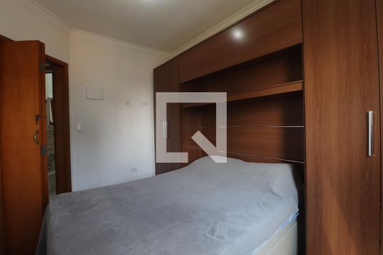 Quarto 1 suíte de apartamento para alugar com 2 quartos, 77m² em Vila assunção, Santo André