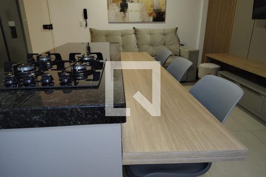 Cozinha de apartamento para alugar com 2 quartos, 65m² em Ingleses do Rio Vermelho, Florianópolis