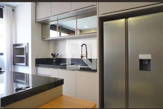 Cozinha de apartamento para alugar com 2 quartos, 65m² em Ingleses do Rio Vermelho, Florianópolis