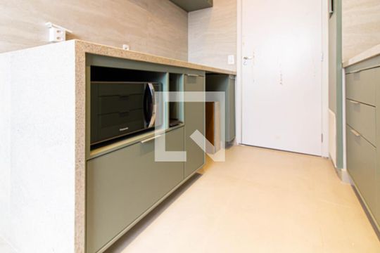 Cozinha / Área de Serviço de apartamento à venda com 1 quarto, 25m² em Água Branca, São Paulo