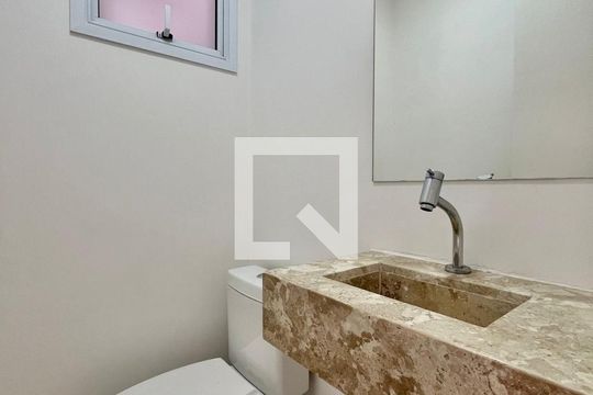 Lavabo de apartamento à venda com 3 quartos, 86m² em Vila Itapura, Campinas