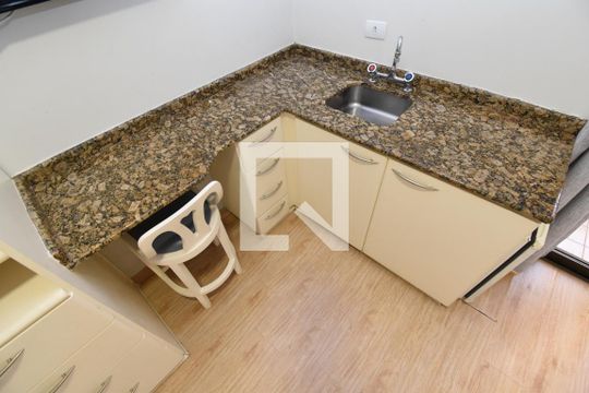 Studio de kitnet/studio para alugar com 1 quarto, 37m² em Alto da Xv, Curitiba