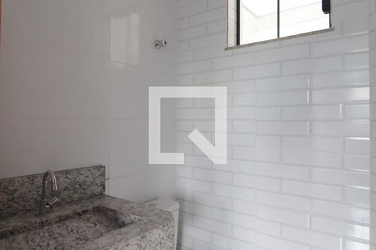 Lavabo de casa à venda com 3 quartos, 118m² em Jardim Atlântico, Belo Horizonte