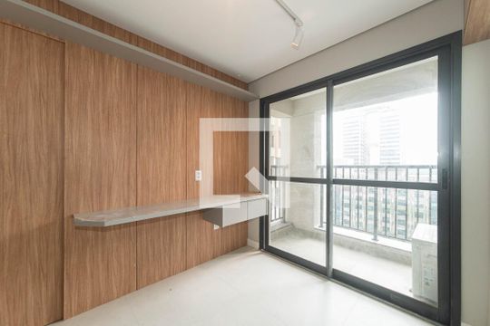 Sala - Cozinha Integrada de kitnet/studio à venda com 1 quarto, 30m² em Vila Cordeiro, São Paulo