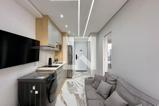 Sala de kitnet/studio para alugar com 1 quarto, 25m² em Vila Andrade, São Paulo
