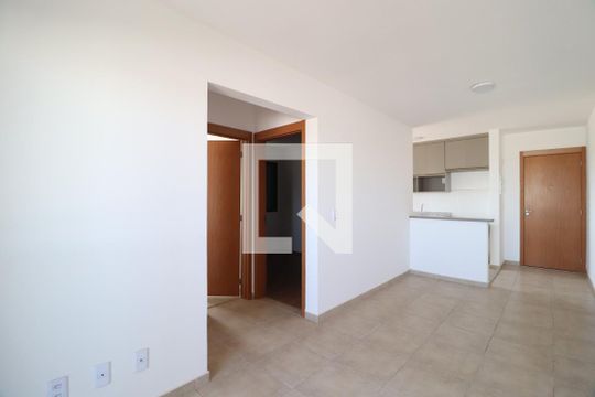 Sala de apartamento para alugar com 2 quartos, 55m² em Shopping Park, Uberlândia