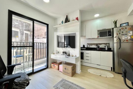 Sala de apartamento à venda com 2 quartos, 39m² em Jardim Oriental, São Paulo